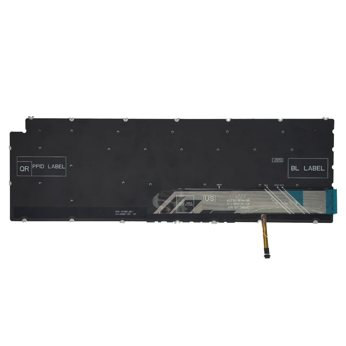 WWGTMC Replacement Keyboard for Dell Latitude 15 3520,Inspiron 15 3510 3511 3515 5510 5515 5518 Series Laptop with Backlit US Layout thumbnail 5