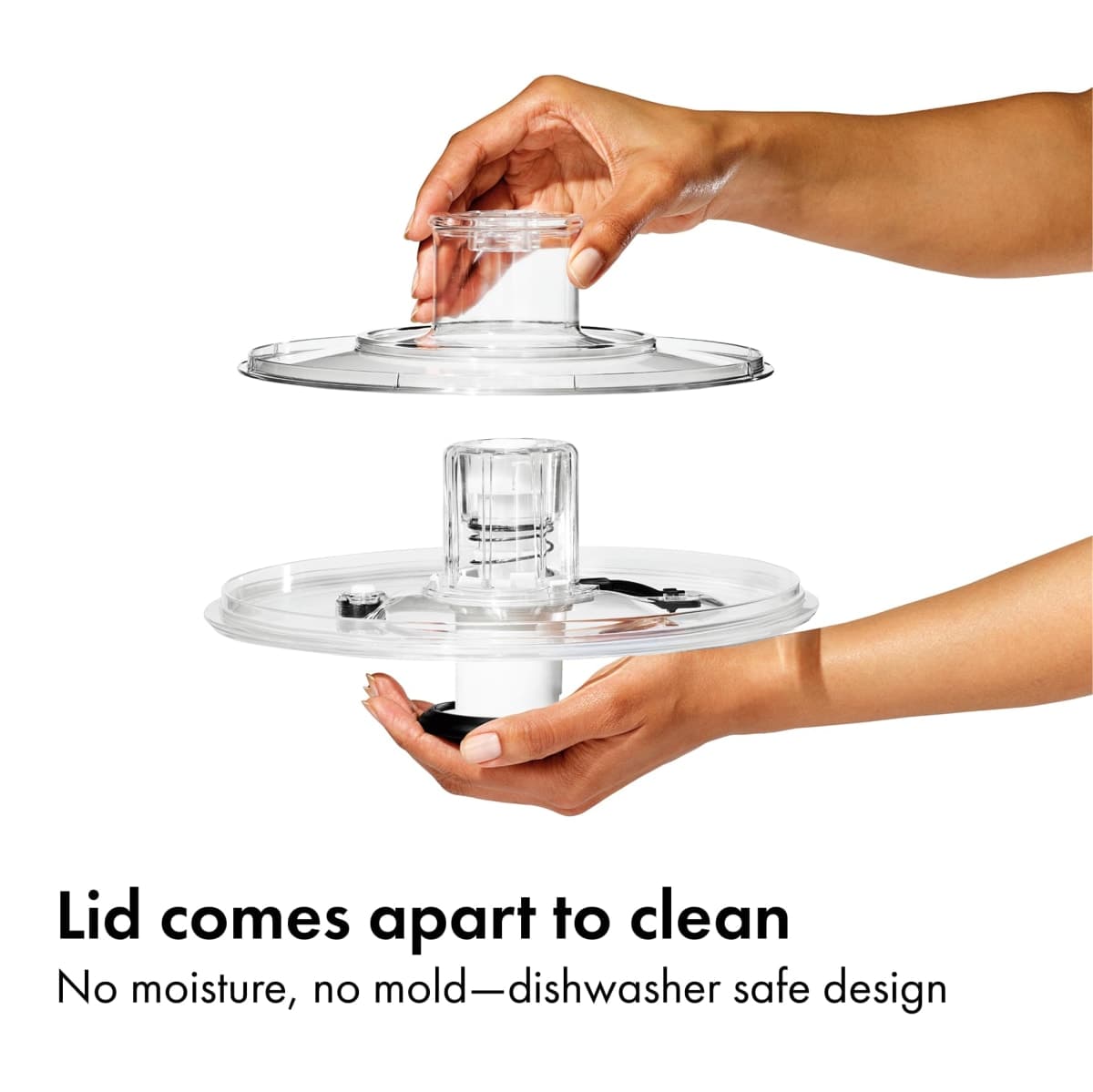OXO Good Grips Good Grips Salad Spinner, 10.25-Inch Clear thumbnail 5
