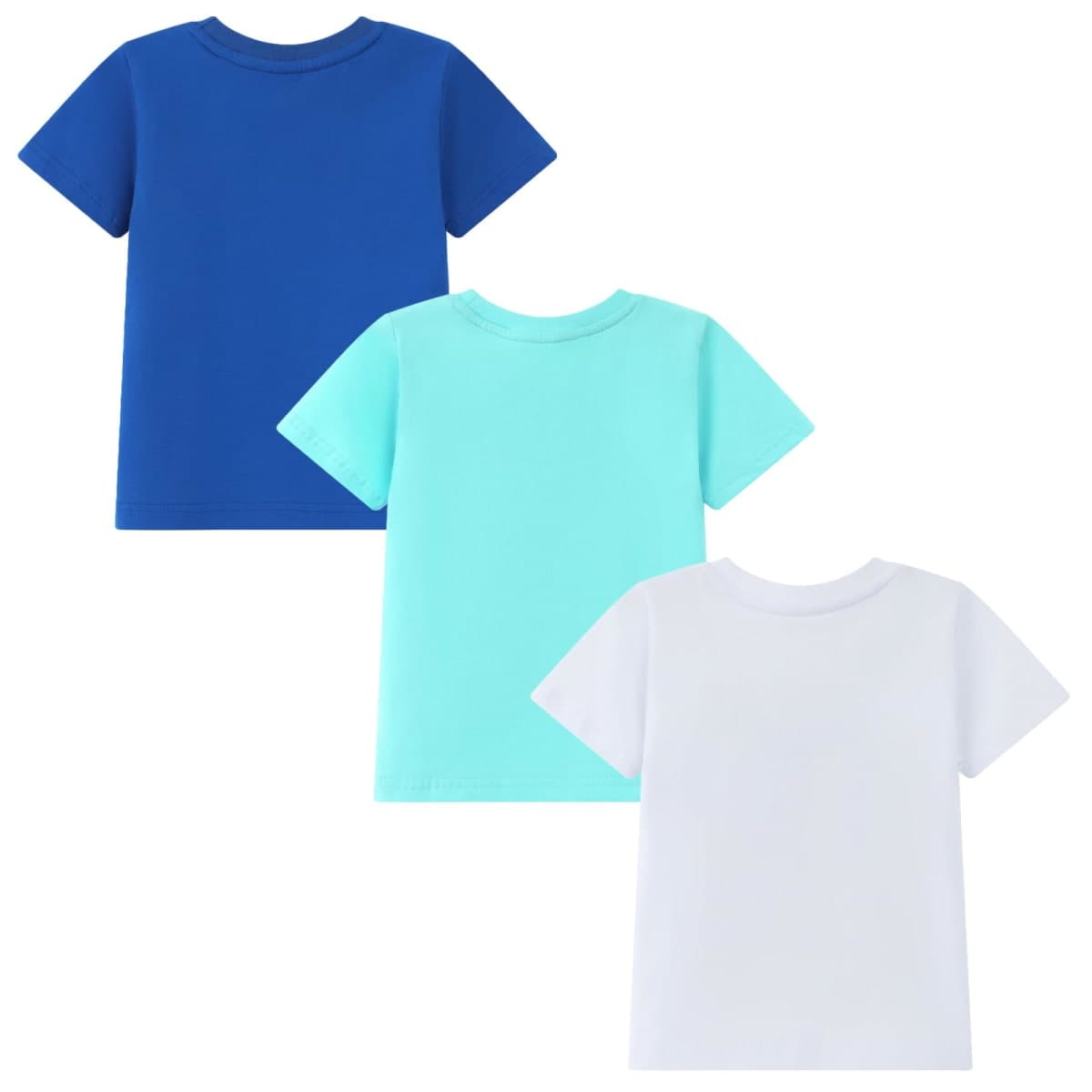 HILEELANG Girl T-Shirts Short Sleeve Graphic Tees Cotton Casual Summer Tops Shirts 3 Packs, 251021#strawberryv, 7 Years thumbnail 3