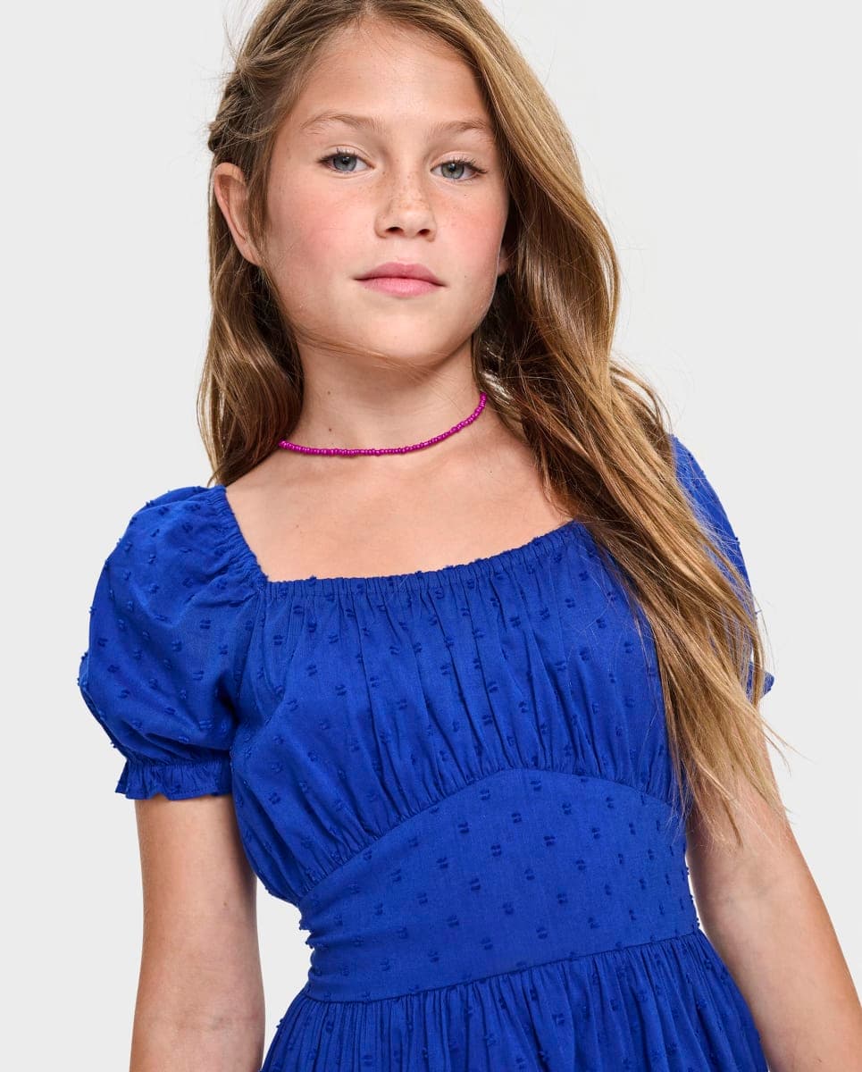 The Children's Place,Short Sleeve Fashion Dress, Rose Mist, Small thumbnail 3
