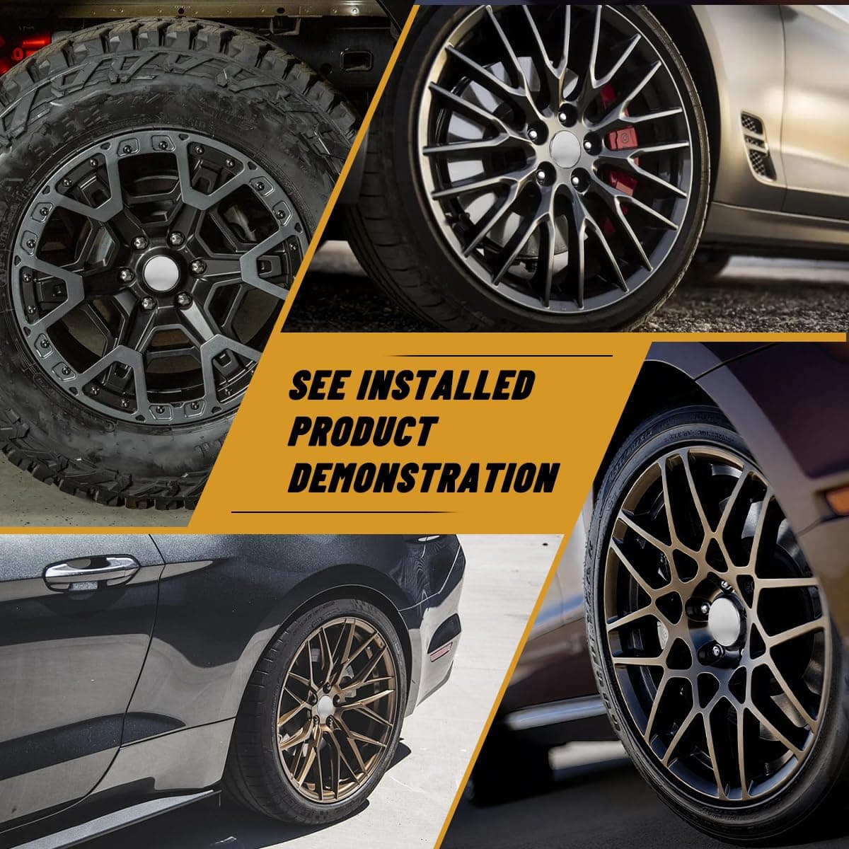 4Pcs 3.31in / 84mm Car Wheel Center Caps for 6030K85 CLG325 Chrome Outer 3.31 in, Inner 3.13 in Snap-On Hub Caps thumbnail 5