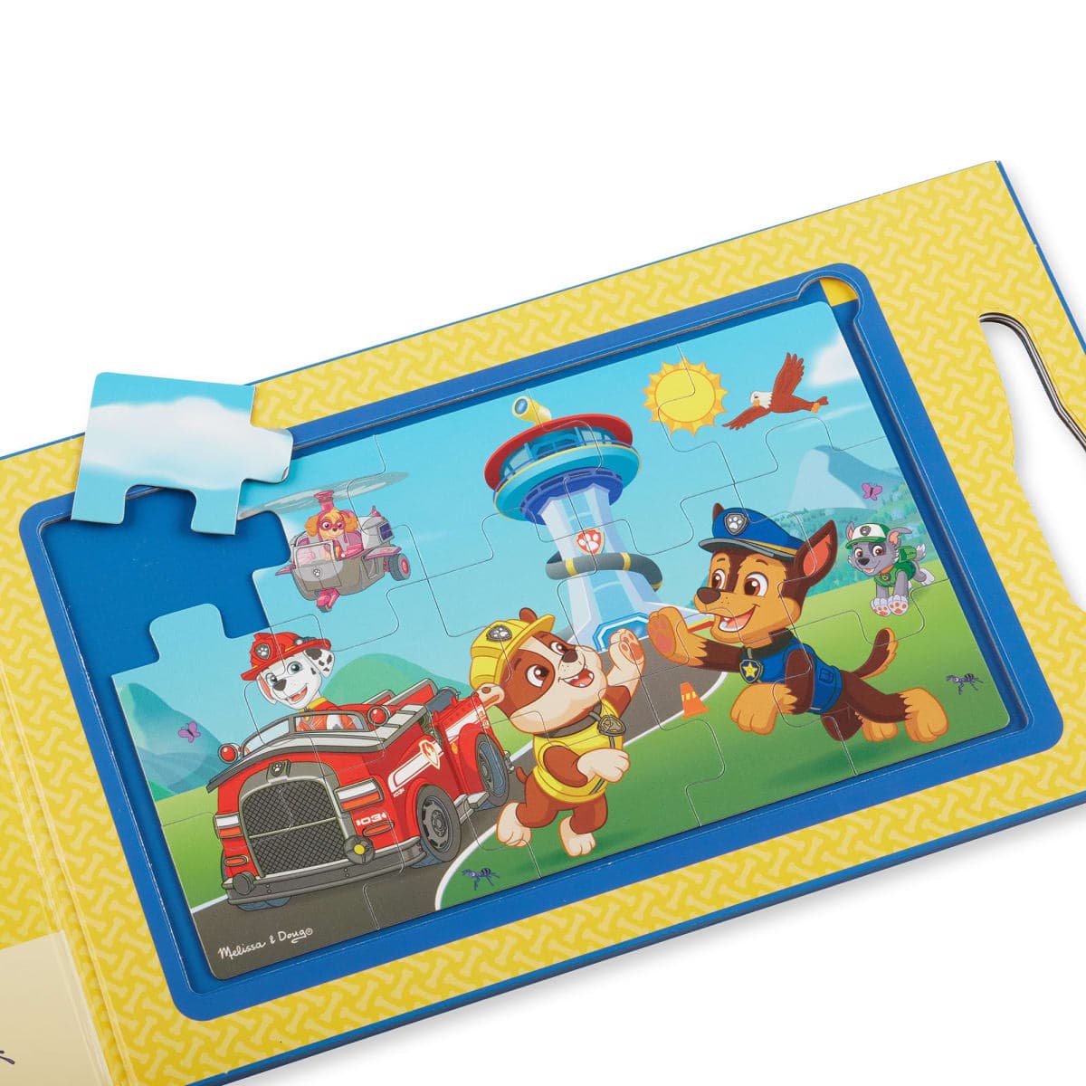 Melissa & Doug PAW Patrol Take-Along Magnetic Jigsaw Puzzles (2 15-Piece Puzzles) - FSC CertifiedPAW Patrol-Themed Magnetic Travel Puzzles for Toddlers and Kids Ages 3+ — image 1