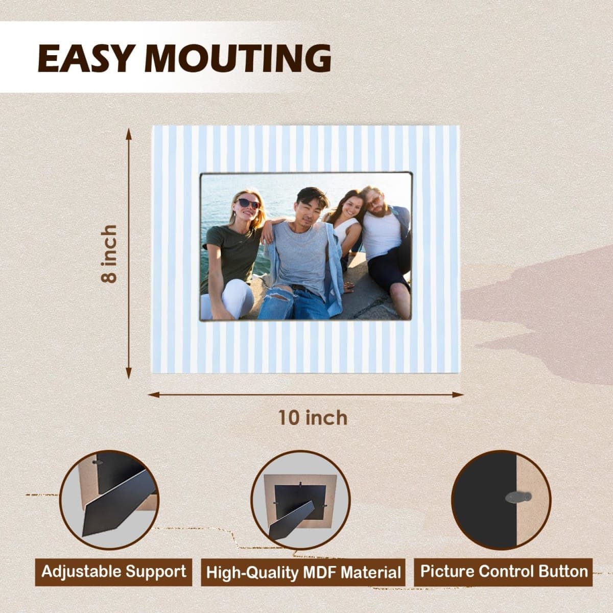 Yhtrg Picture Frames for woman man，700 thumbnail 3