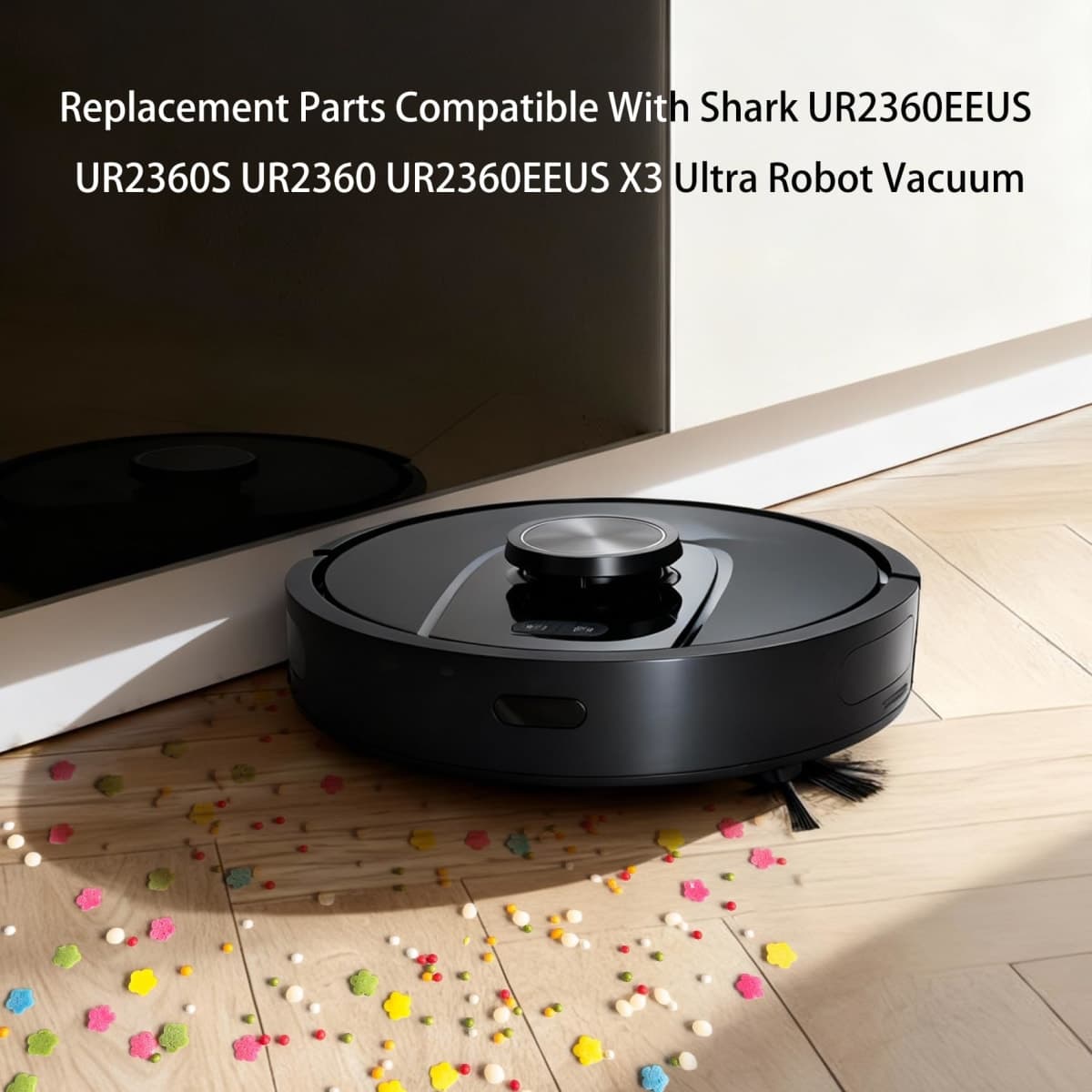Replacement Parts Compatible with Shark UR2360EEUS UR2360S UR2360 UR2360EEUS X3 Ultra Robot Vacuum (14 Pack) thumbnail 3