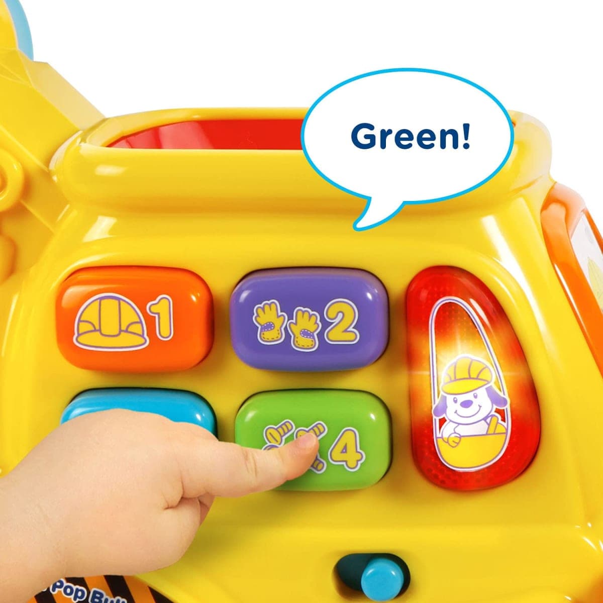 VTech Pop-a-Balls Push & Pop Bulldozer - English Version thumbnail 4