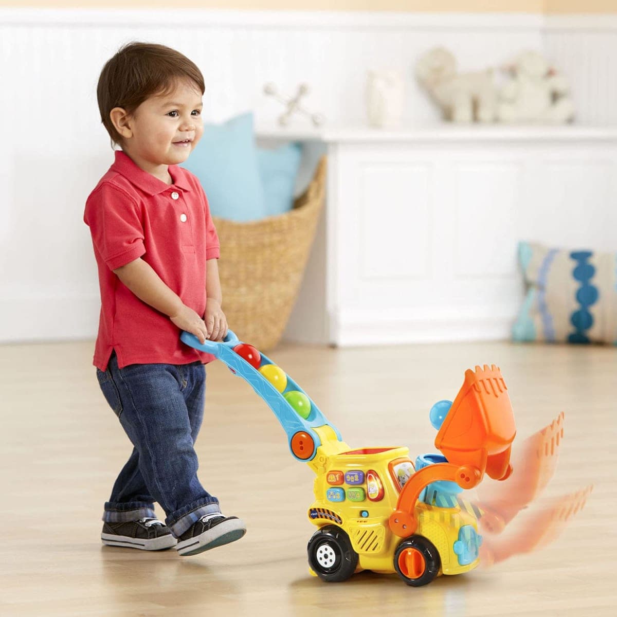 VTech Pop-a-Balls Push & Pop Bulldozer - English Version thumbnail 5