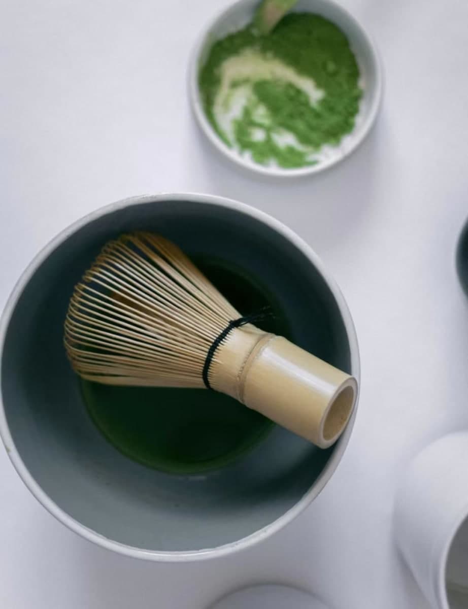 Maredash Bamboo Matcha Whisk Set, Natural, 1 Inch, Chasen Matcha Stirrer thumbnail 4