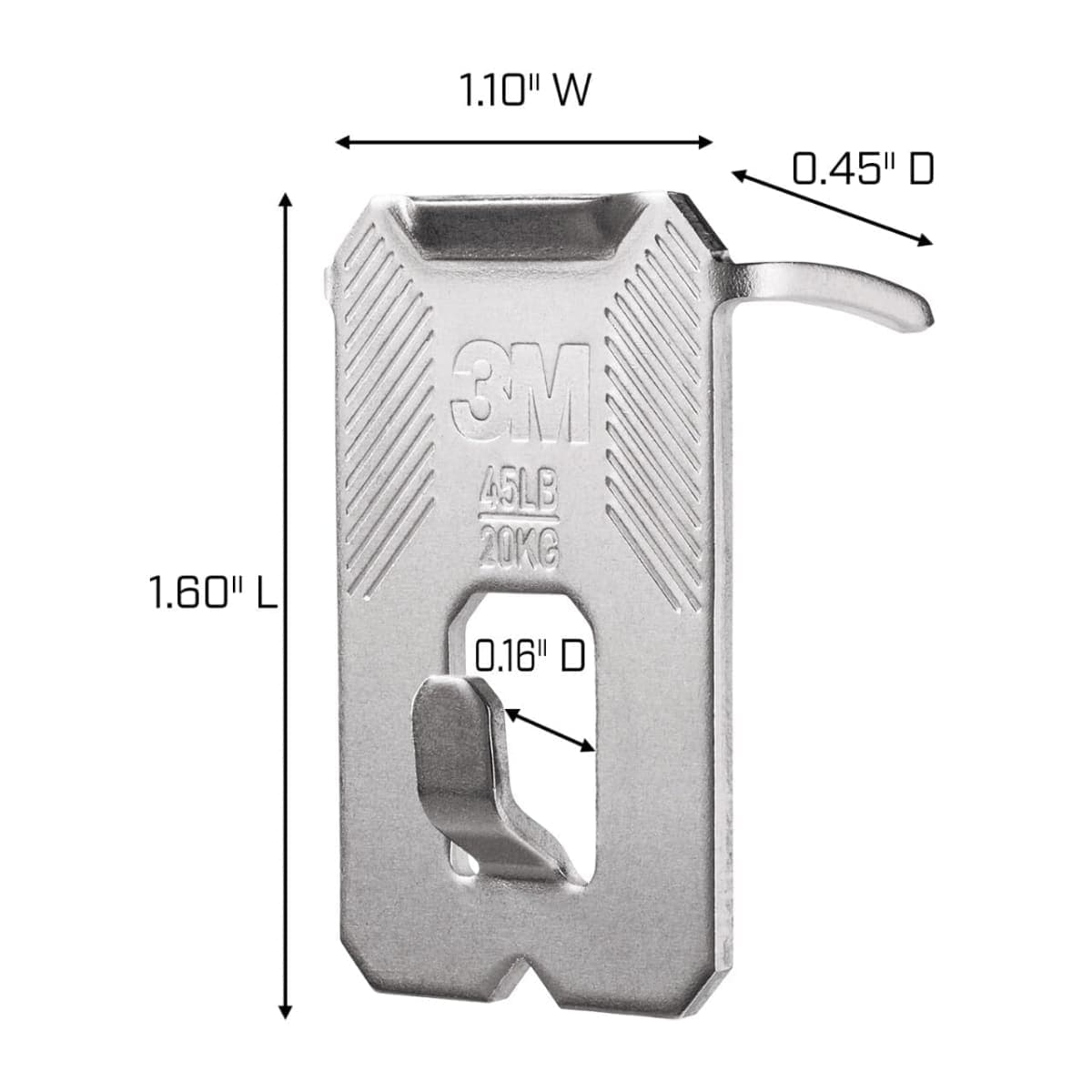 3m Claw 4 Drywall Picture Hangers with Spot Markers, 45 Lb., Hang Frames with No Tools, Holds Up To 45 Lbs thumbnail 4