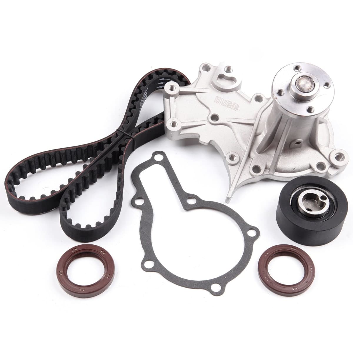 ASTOU 1.6L Engine Timing Belt Kit w/Water Pump & Tensioner Compatible with 1989 1990 1991 1992 1993 1994 1995 for Geo for Tracker for Suzuki for Sidekick Replace Timing Belt OEM - TCK164 — image 1