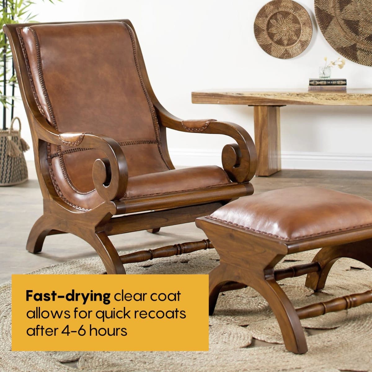 Polyurethane Wood Finish Water Based Polyurethane Clear Gloss Wood Protection Polyurethanes Waterproof Coating, Fast Dry Polyurethanes Sealant Easy Clean Up 100ml thumbnail 3