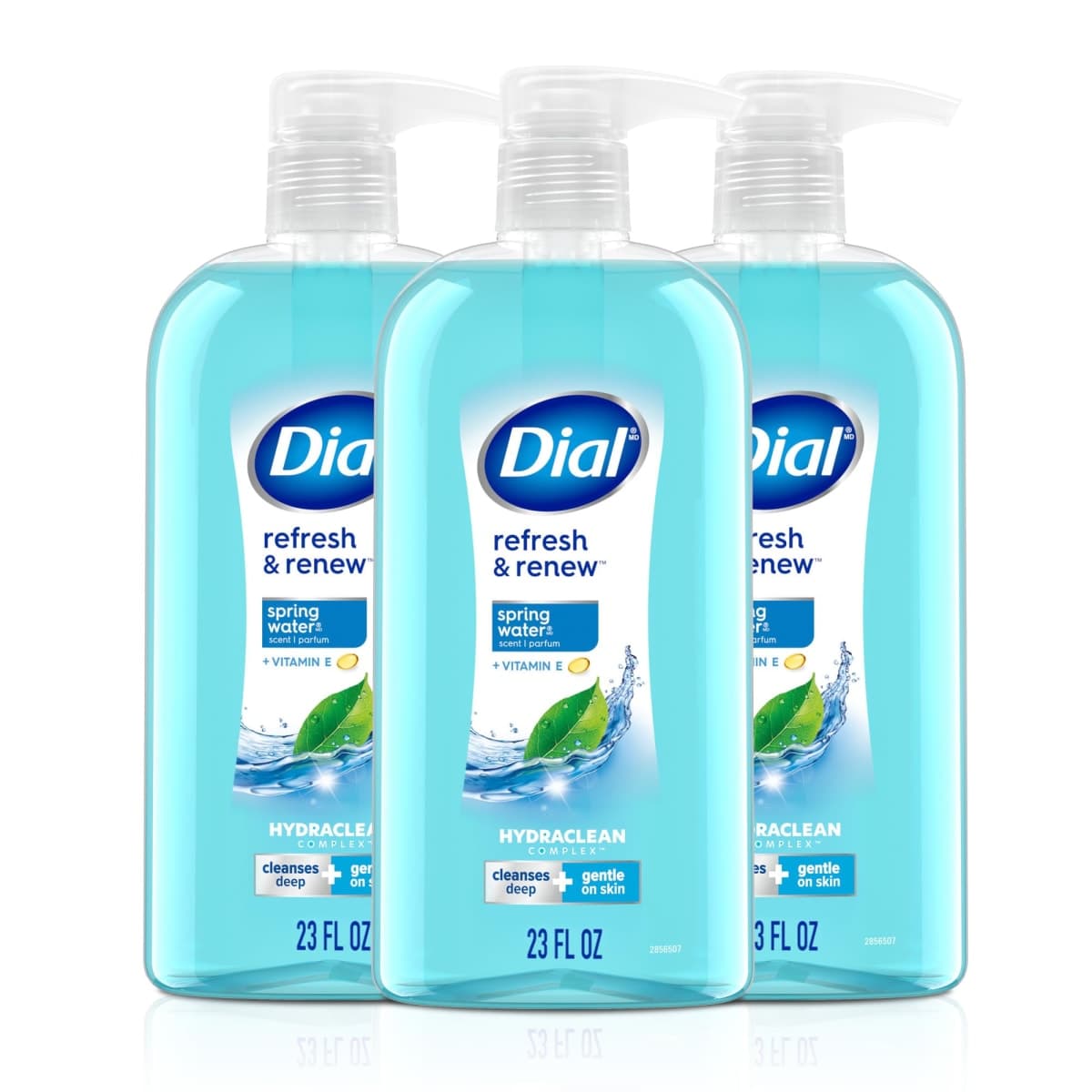 Dial Hydrating Body Wash, Spring Water, 680ml., 3-Pack