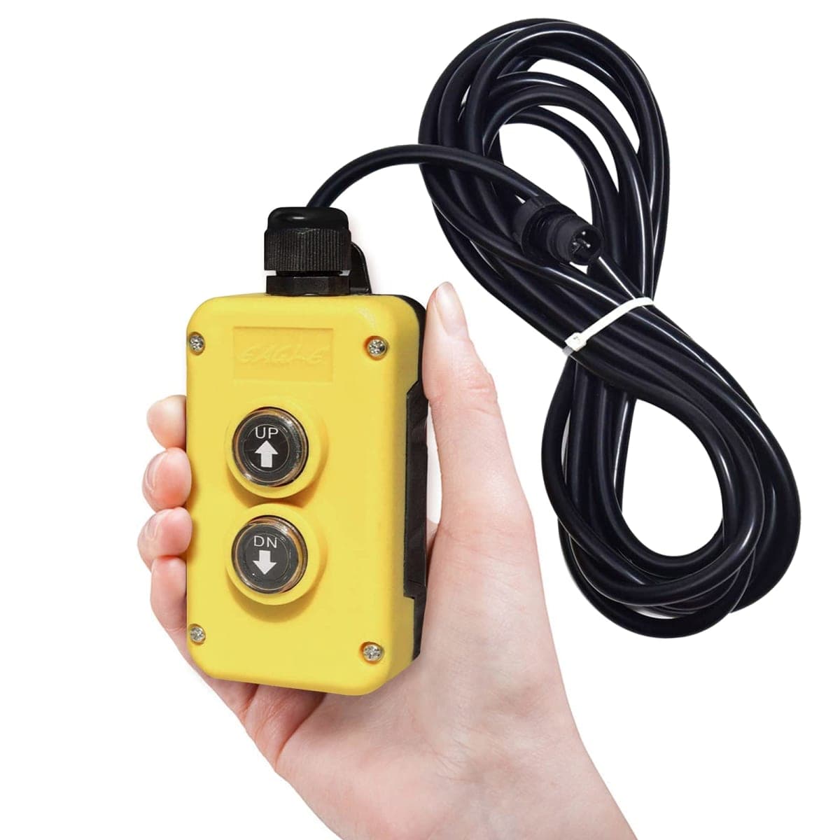 3 Wire Dump Trailer Remote Control Switch for 12V DC Single Acting Hydraulic Pump Power Supply Unit Dump Trailer Fit for Lift Unloading thumbnail 2