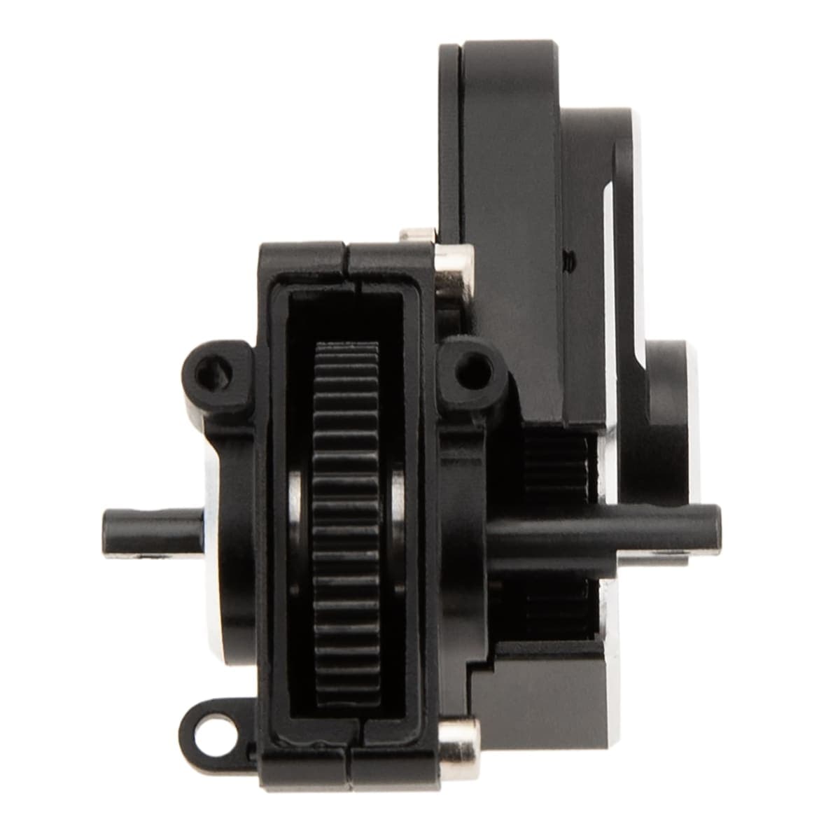 MEUS Racing SCX24 Brushed Transmission Aluminum Complete Gearbox for 1/24 Axial SCX24 RC Crawler (Black) thumbnail 5