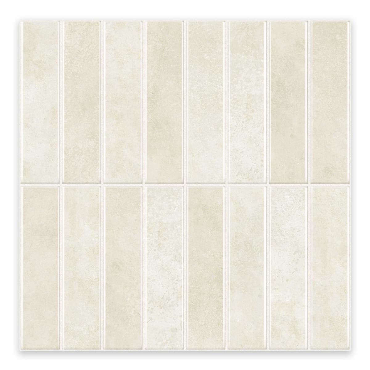 Tretizl 10 Sheets Thicker Design Peel and Stick Backsplash, Self Adhesive Wall Tiles, Stick on Backsplash for Kitchen and Bathroom, 12"x12",Beige — image 1