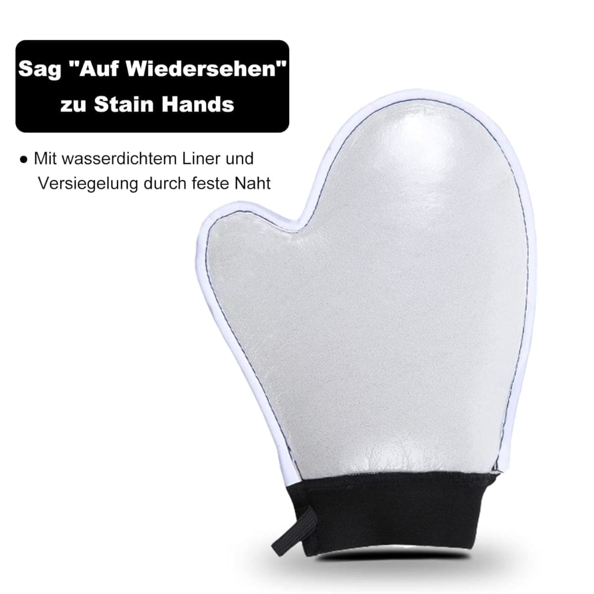 Yvoier Self Tanning Mitt Applicator Elastic Wrist Tanning Mitts Self Tanner Mitt Applicator Tanning Glove Self Tan Mitt Applicator Self Tanner Glove Sunless Tanning Mitt thumbnail 3