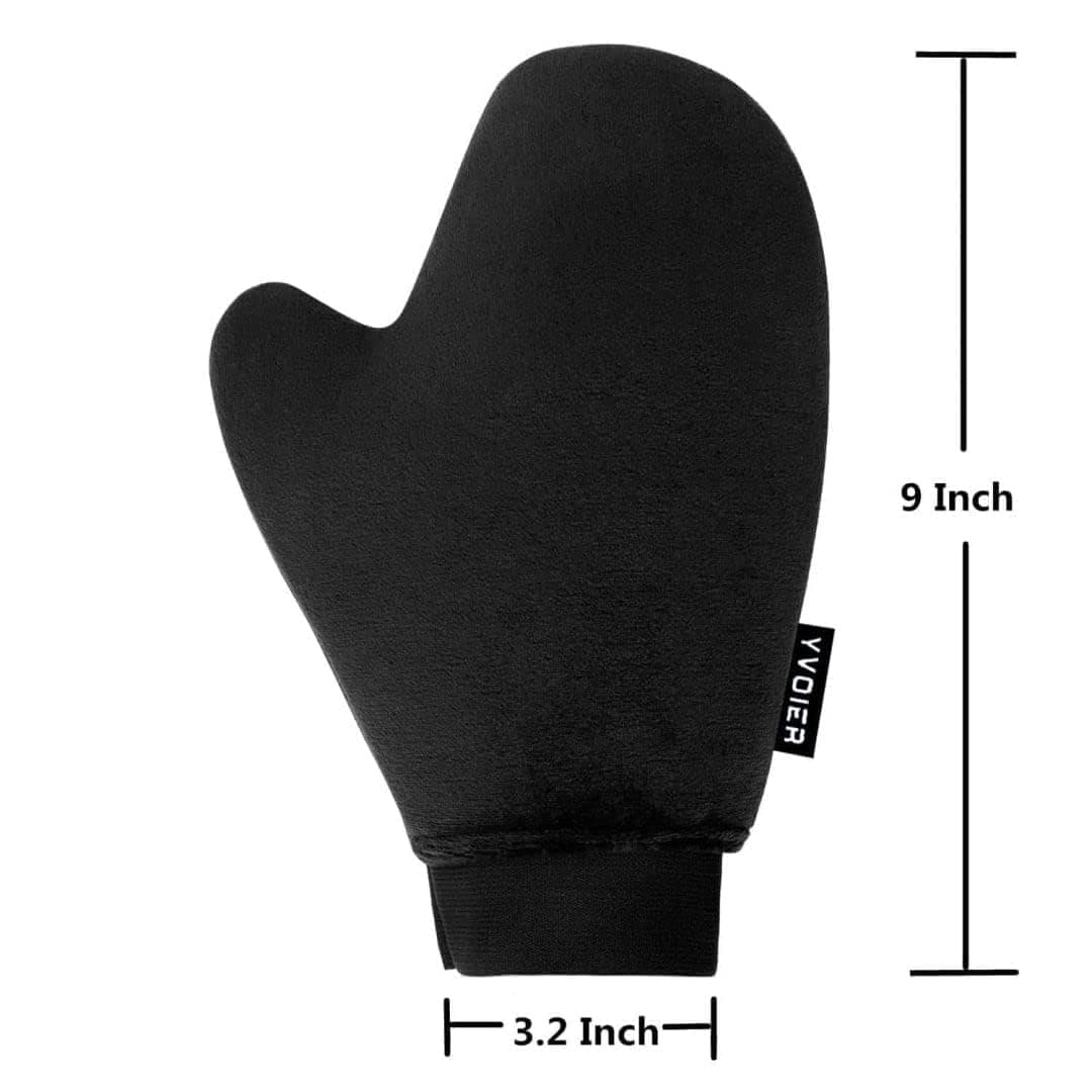 Yvoier Self Tanning Mitt Applicator Elastic Wrist Tanning Mitts Self Tanner Mitt Applicator Tanning Glove Self Tan Mitt Applicator Self Tanner Glove Sunless Tanning Mitt thumbnail 5
