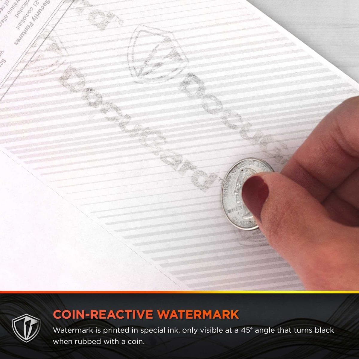 DocuGard Marbled Financial Paper (04501) thumbnail 3
