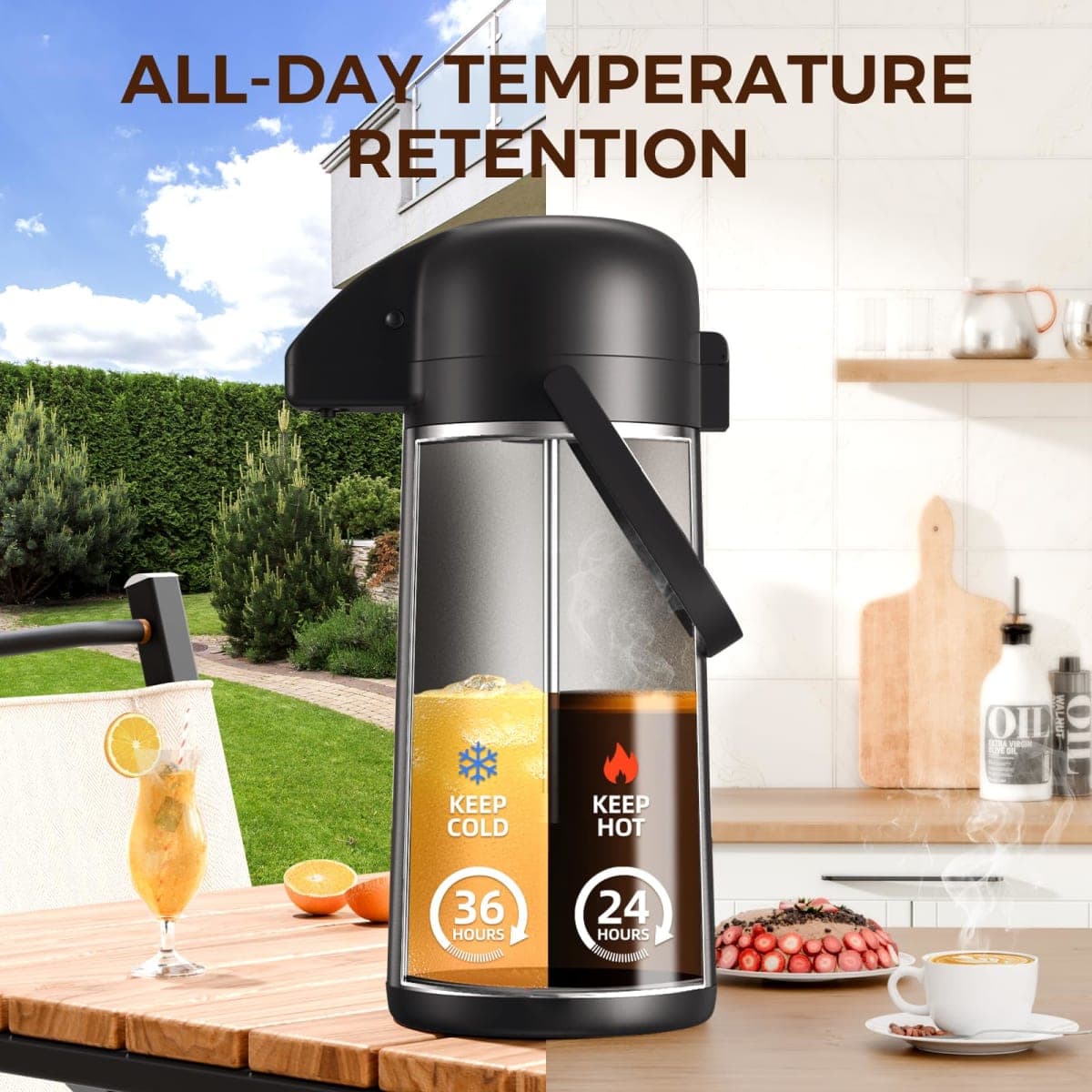 102oz Coffee carafes for keeping hot thumbnail 4