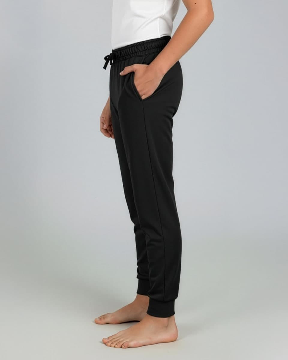 Real Essentials 3 Pack: Boys’ Ultra-Soft Jogger Pajama Pants - Kids Lounge Pjs Sleepwear (Size 4-18), Set 3, Small thumbnail 5