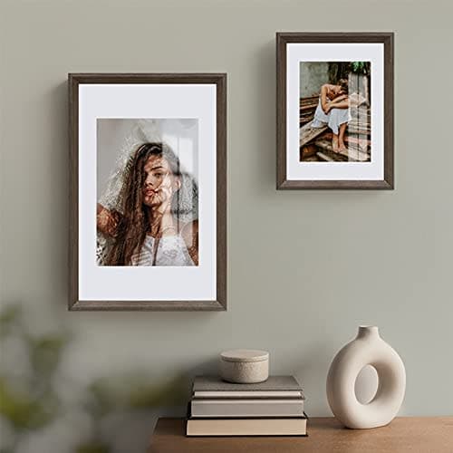 15 Pack 5x7 White Picture Mats, Frame Mattes for 4x6 Pictures Display Photo Frame Mat Core Bevel Cut Mat Board Show Kit for Photos, Prints, Artworks thumbnail 5