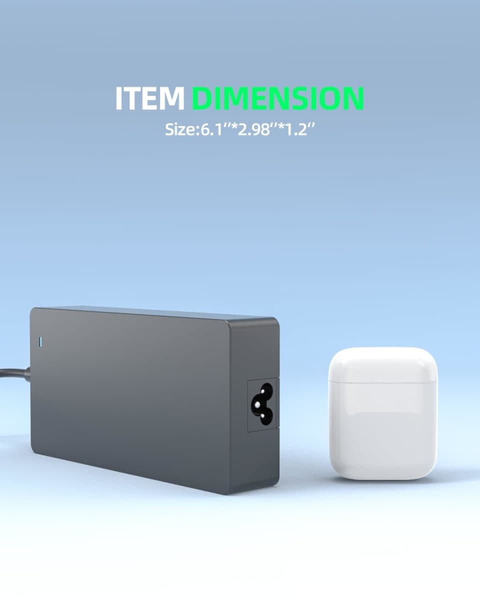 Superer 180W 120W AC Charger Fit for Nebula Cosmos, XGIMI Horizon Projector thumbnail 5