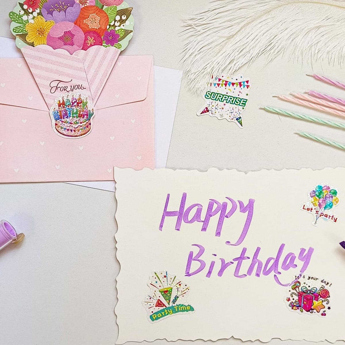 Ychsring Happy Birthday Stickers thumbnail 2