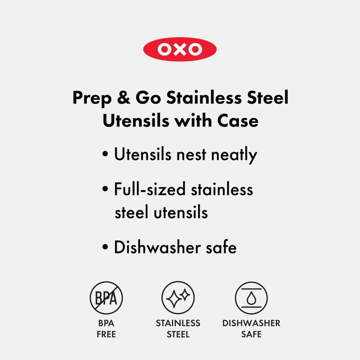 OXO Good Grips Prep & Go Utensil Set with Case thumbnail 4