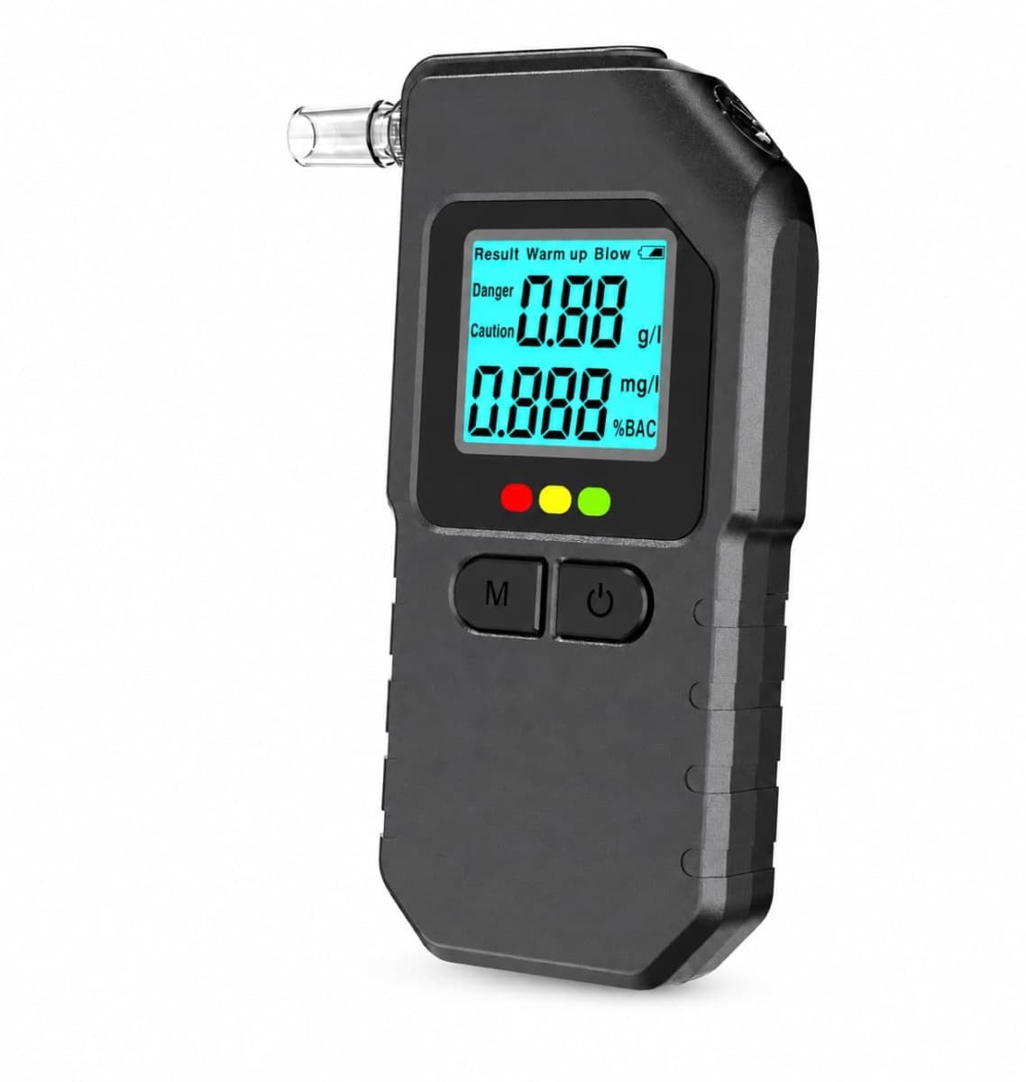 Breathalyzer, Upgraded Portable Professional High-Accuracy Breathalyzers for Alcohol with LCD Digital Display, Personal Alcohol Breathalyzer Tester for Home — image 1