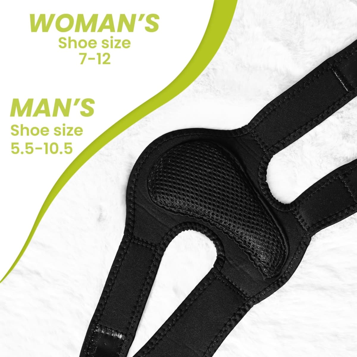 Bukihome Adjustable AFO Foot Drop Brace - Foot Support for Walking with Shoes, Socks, or Barefoot - Relieves Foot Drop, Plantar Fasciitis, Stroke & MS Recovery - Unisex（Right） thumbnail 4