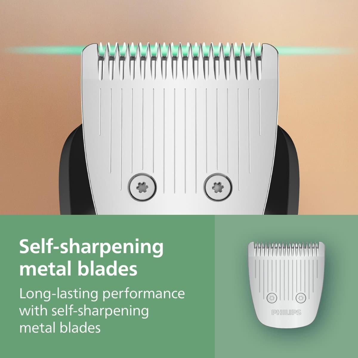 Norelco Philips All-in-One 9000 Series 23-Piece Trimmer - Electric Shaver and Clipper for Face, Beard, Head & Body, Self-Sharpening Full Metal Blades, 29 Length Settings (0.5-16 mm), MG9575/49 thumbnail 4