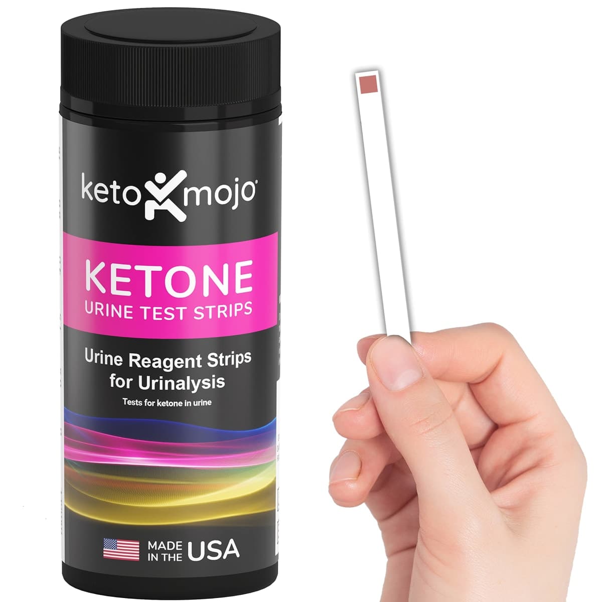 150 Ketone Urine Test Strips, App & Keto eBook Included, Extra-Long for Easy Sampling, Urinalysis Dipstick Test for Ketosis on Ketogenic, Low-Carb, and Fasting Diets thumbnail 5