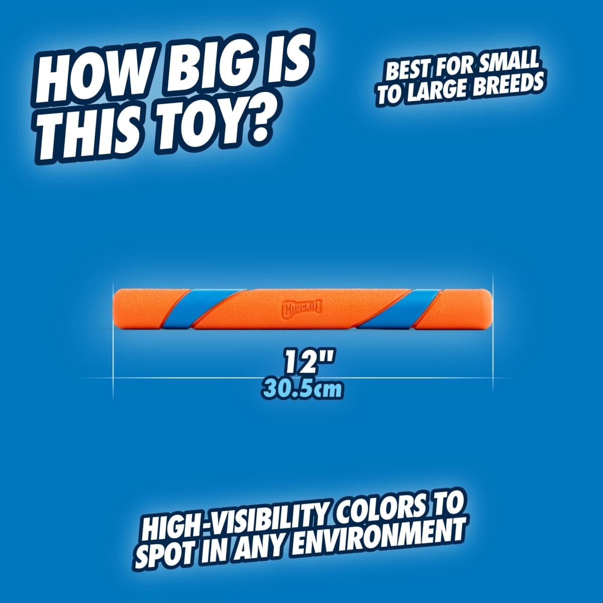 Chuckit! Interactive Dog Toy Ultra Fetch Stick - 12 Inch Outdoor Dog Toy for All Breed Sizes thumbnail 4