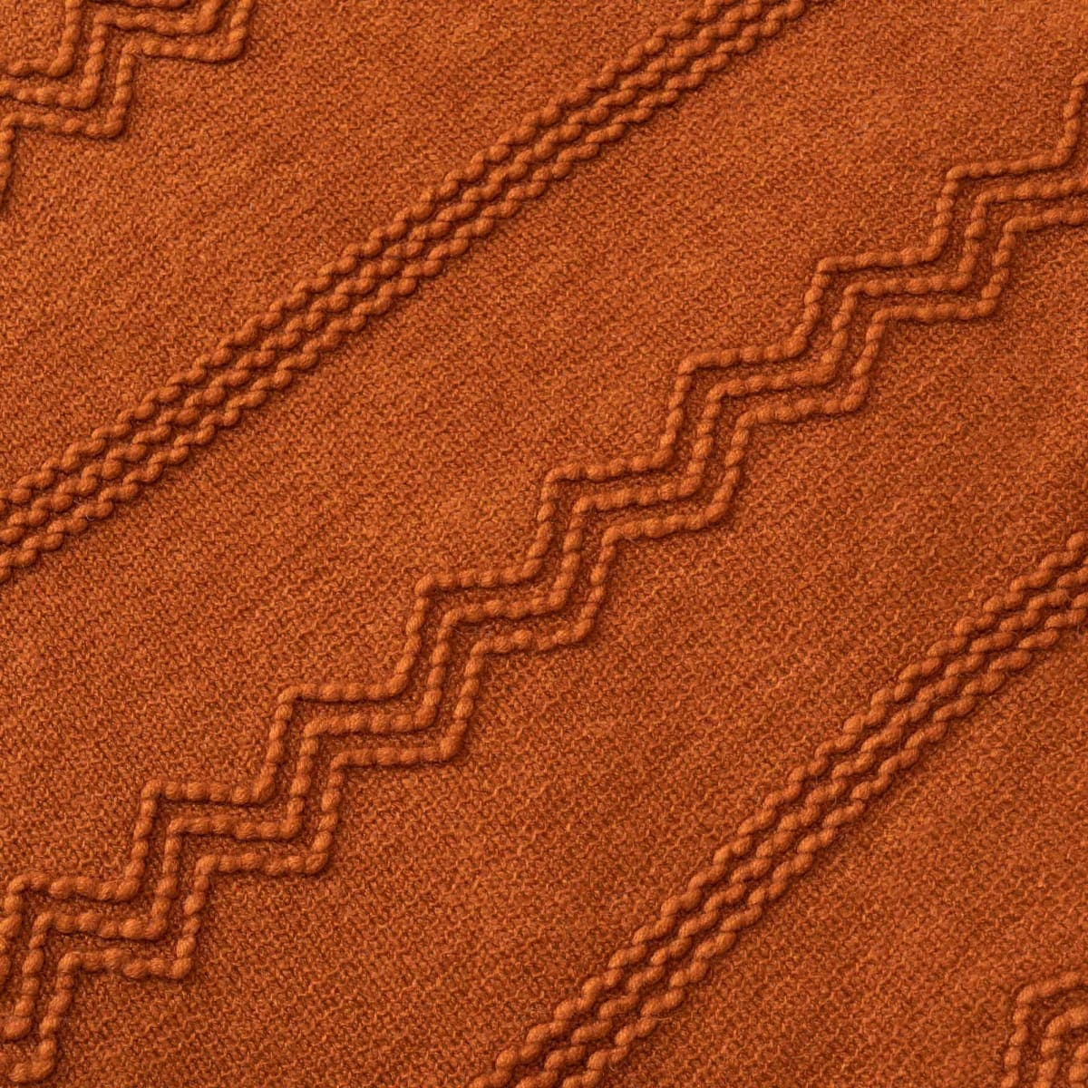 BATTILO HOME Caramel Throw Blanket with Fringe Geometric Bed Throws Spring Decorative Large Throw for Couch Sofa Indoor Outdoor (Caramel, 50 inch x60 inch) thumbnail 5