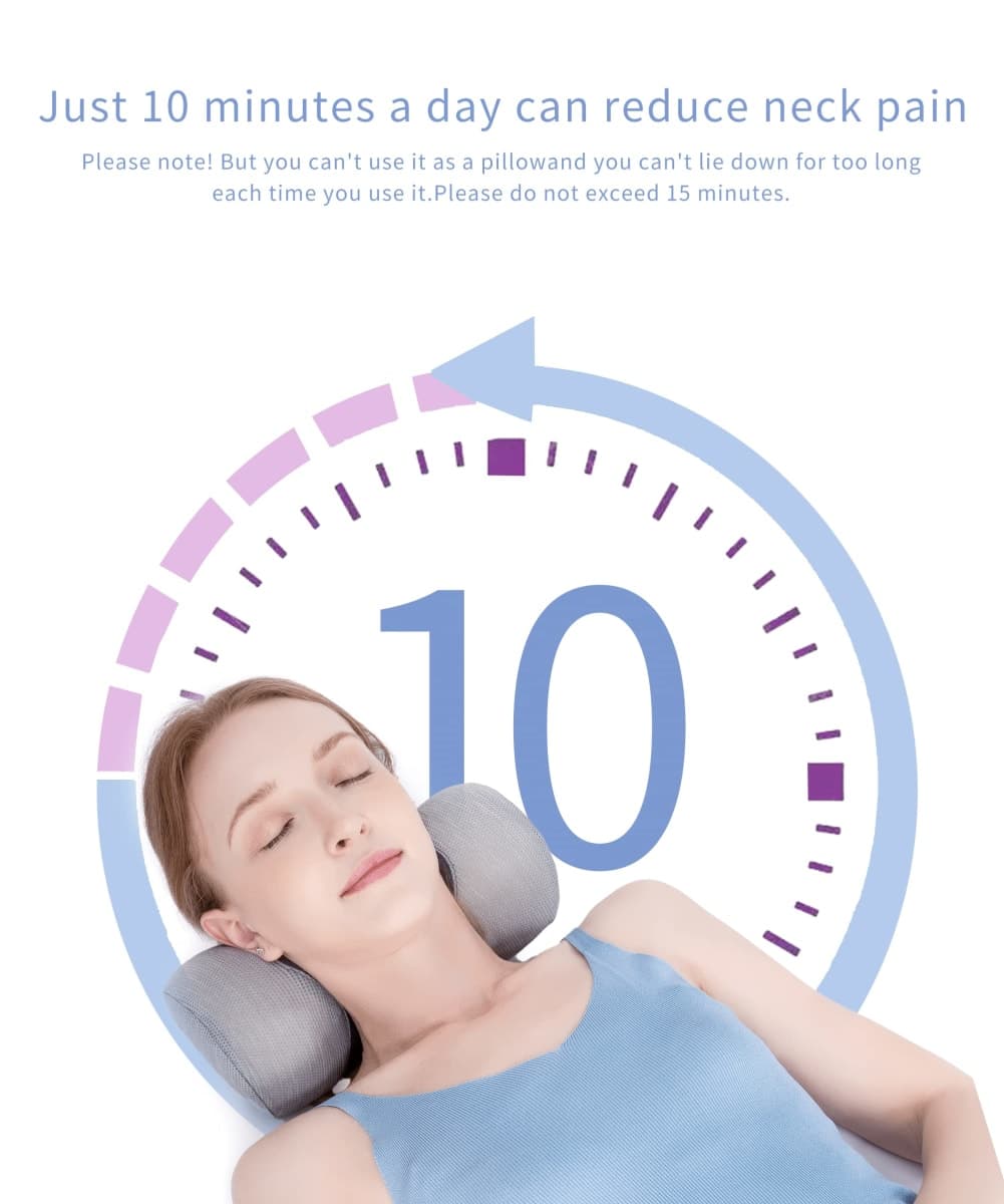 Bespilow Small Neck Roll Pillow,Say Goodbye to Neck Pain, Cervical Memory Foam Pillow for Tension Muscle Relief, Contour Support, Shoulder Pain Relaxer with Breathable Pillowcase, Odorless thumbnail 5