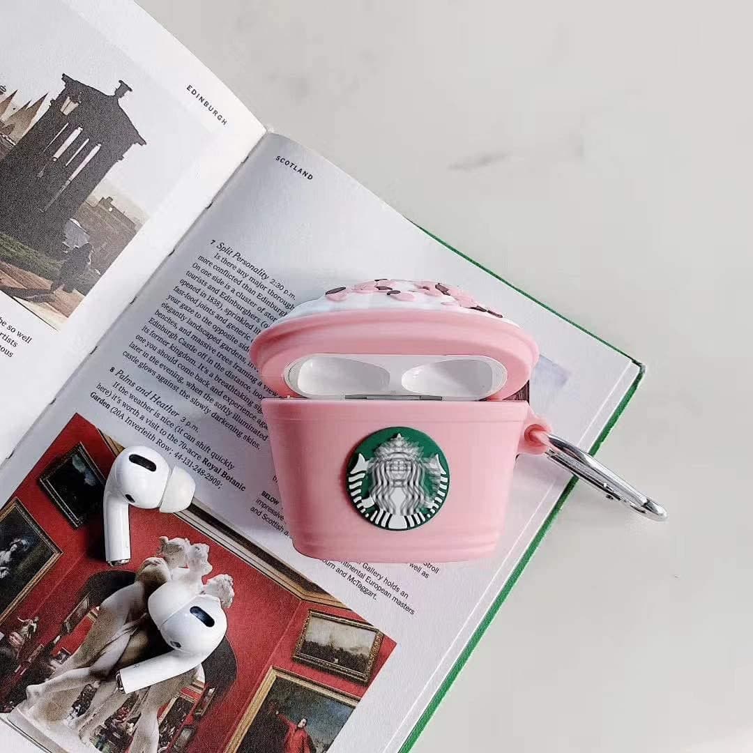 Cute Kawaii Ice Cream Cup Case for AirPods Pro 2nd Generation (Pink) thumbnail 3
