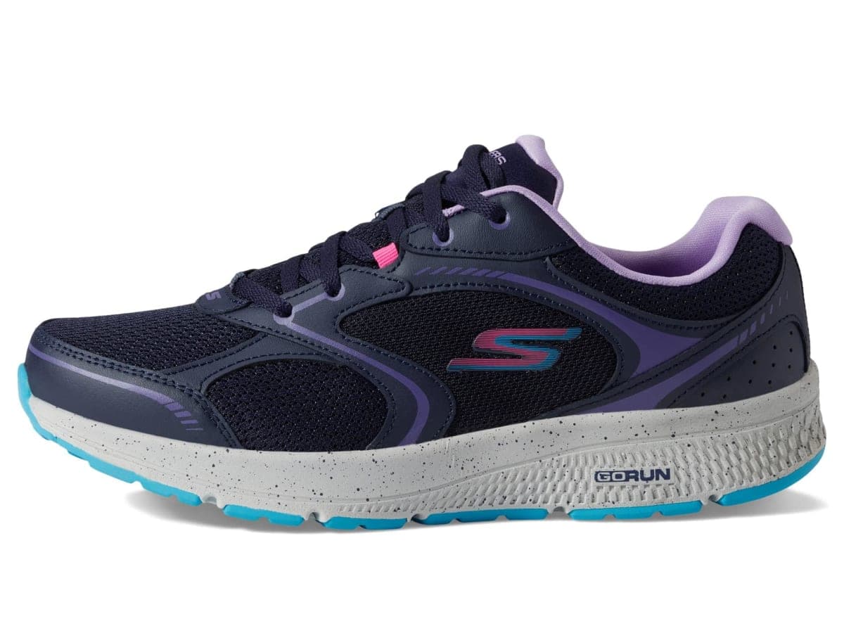 Skechers Women's Go Run Consistent - Vivid Horizon, Navy/Lavender, 9 thumbnail 5