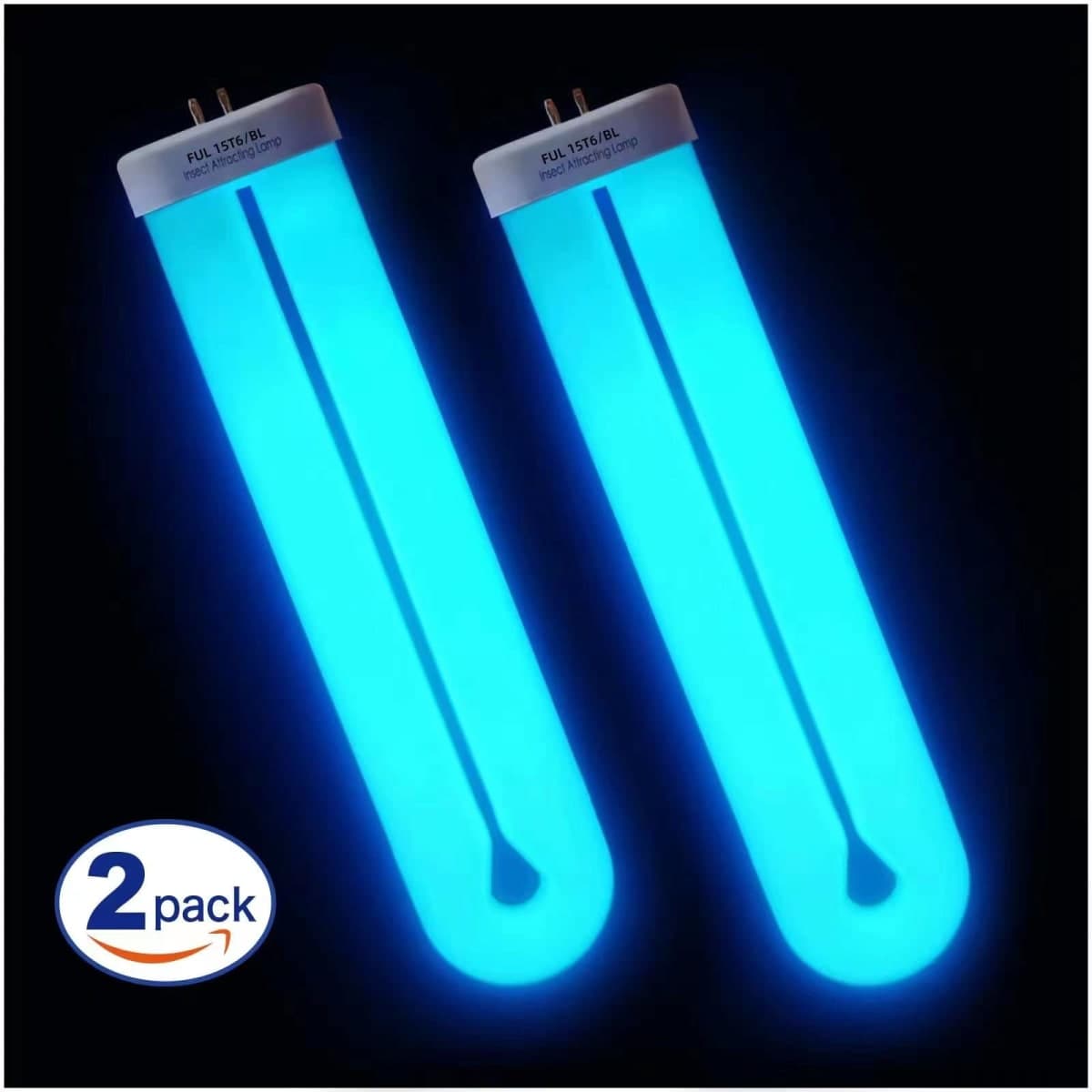 BAIMNOCM 7.5 Inch Bug Zapper Replacement Bulb15 Watt for BK-15D BF-35, Work with Black Flag BZ-15 BB-15WHT Stinger UV15, FP15, TZ15 B1515 thumbnail 2