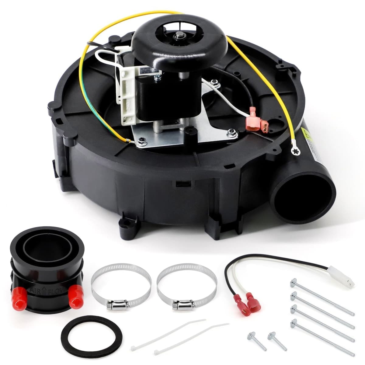 Aibabcue Furnace Draft Inducer Blower Motor Replaces Goodman 22307501, 0171M00001S, Rotom FB-RFB501, Jakel J238-150-15293, 119384-00 — image 1
