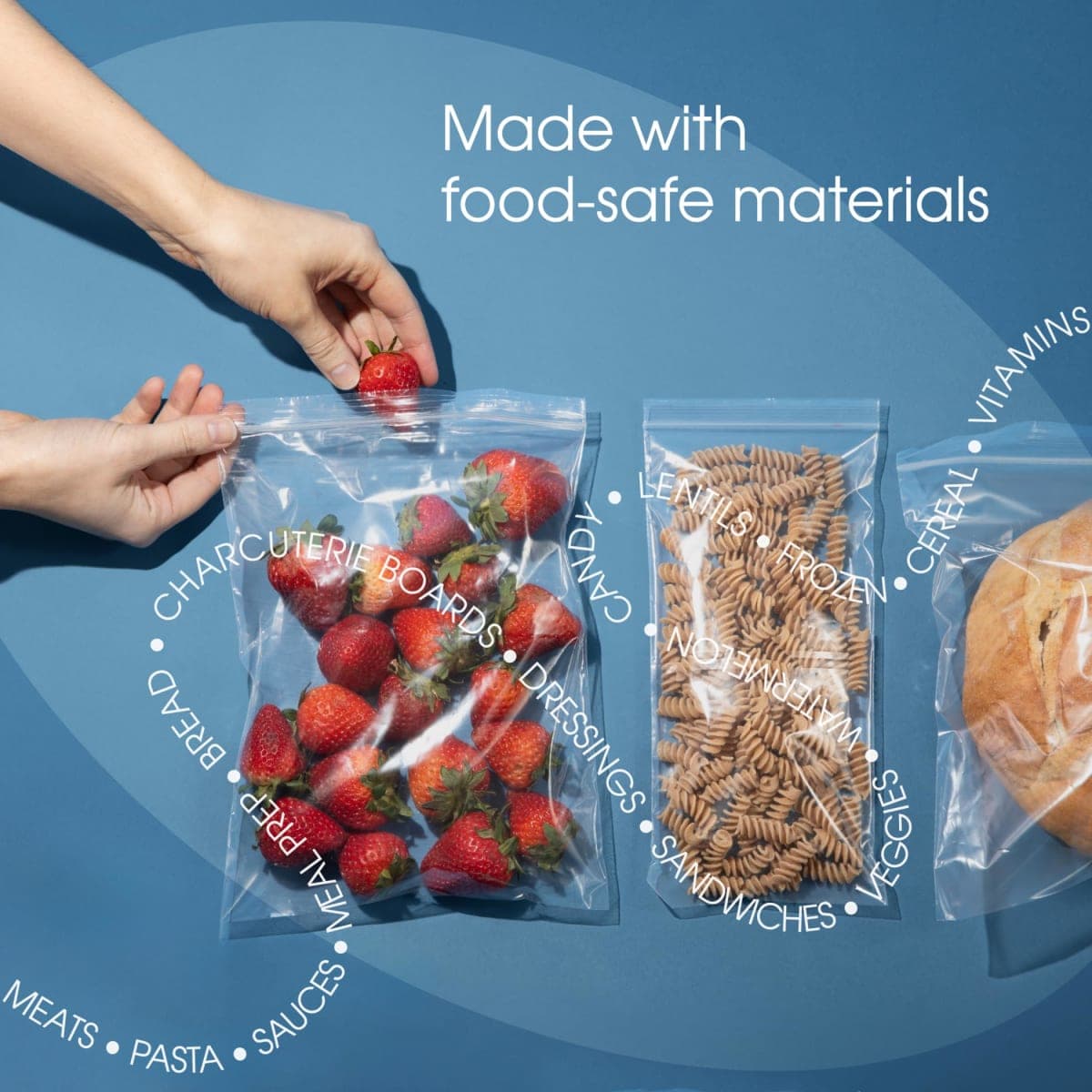 Spartan Industrial - 2” X 3” (1000 Count) 2 Mil Clear Reclosable Zip Plastic Poly Bags with Resealable Lock Seal Zipper thumbnail 4