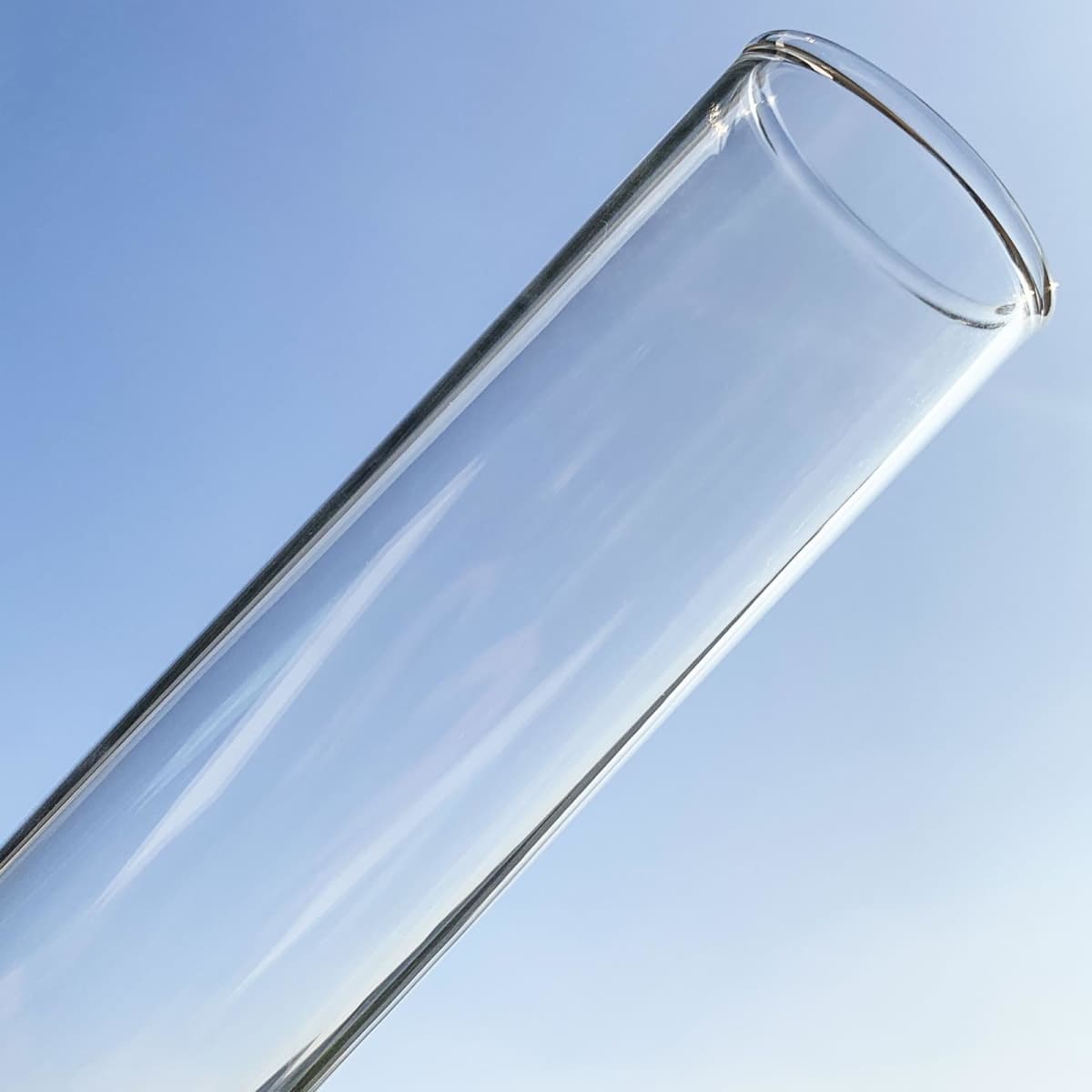 GXFCCYXT Oil Lamp Chimney 3 Inch Base by 14 Inch Tall Clear Glass and Hurricane Kerosene Lamp Chimney Replacement for Fixture Replacement Globes & Shades thumbnail 3