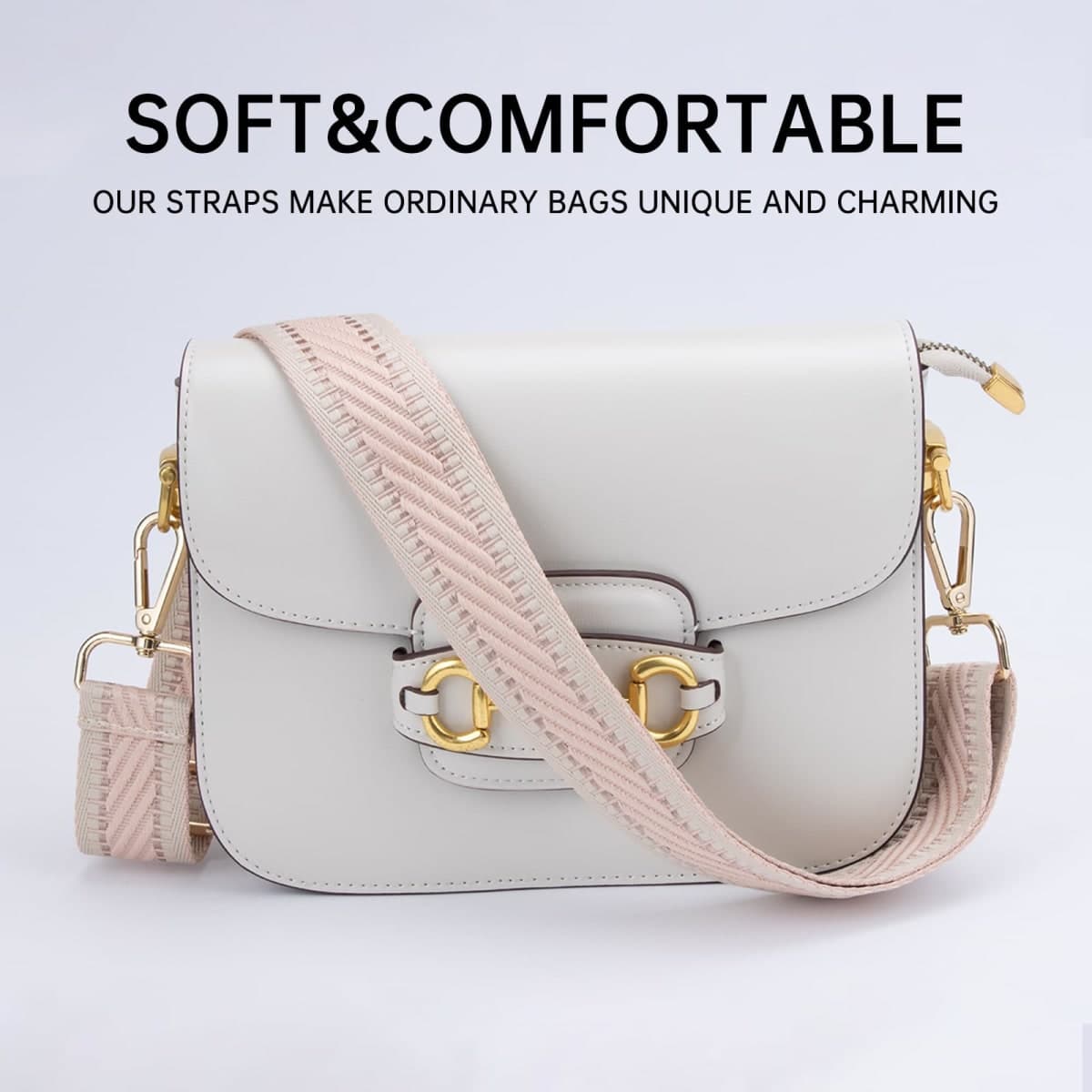 Dksongr Purse Straps Replacement Crossbody Wide Bag Strap for Purses Adjustable shoulder Straps for Women Handbags thumbnail 3