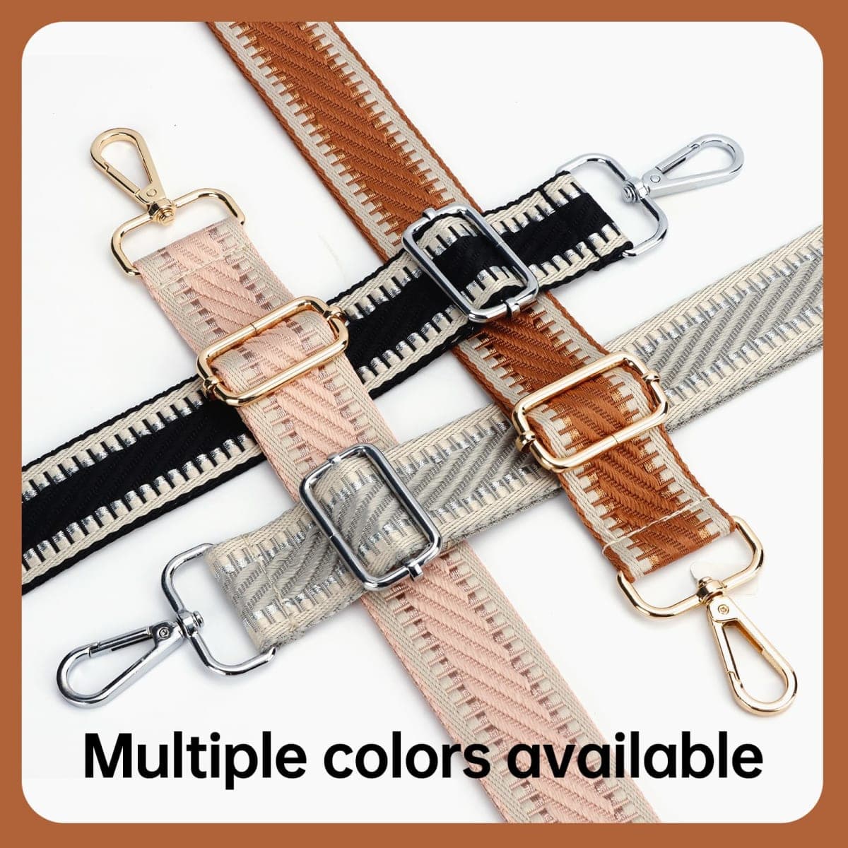 Dksongr Purse Straps Replacement Crossbody Wide Bag Strap for Purses Adjustable shoulder Straps for Women Handbags thumbnail 4