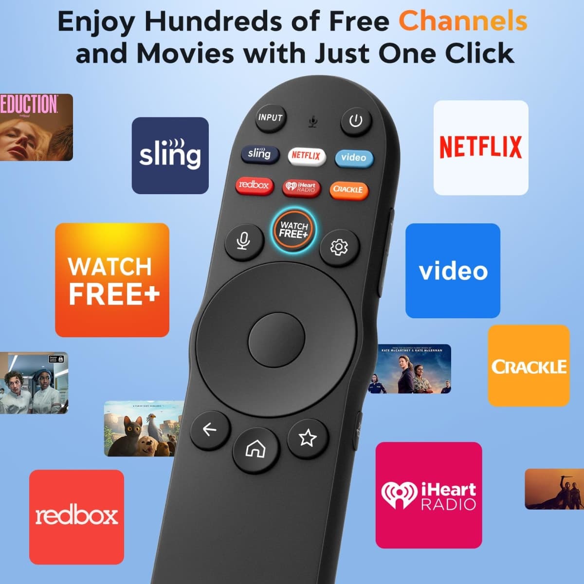 Voice Remote Control for Vizio-Smart-TV-Remote-Replacement XRT270 for Vizio FHD 4K Quantum D/P/M/V-Series Smart TV thumbnail 5