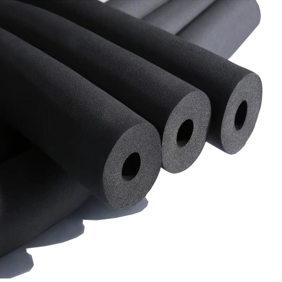 cSeao 2" ID Foam Insulation Tubing (3/8" x 2" x 6ft), Foam Tube for Guitar Stand, Hollow Pipe Cover, Exercise Machine Handle Protector and Luggage Rack