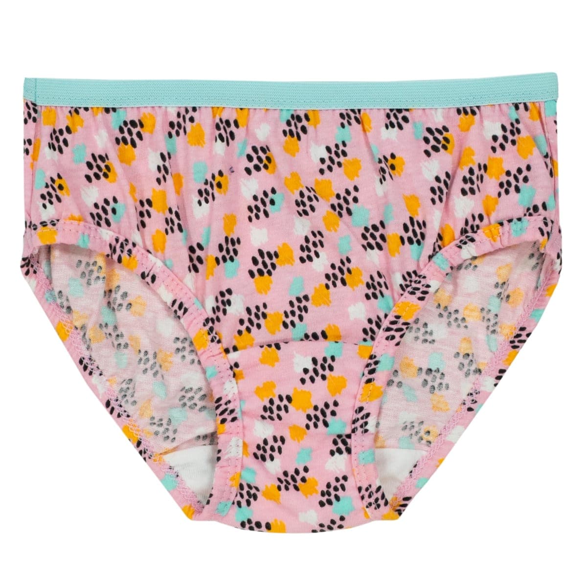 Fruit of the Loom Girls' Cotton Brief Underwear, Multipack, Brief - 20 Pack - White/Stripes/Animal Print, 6 thumbnail 4