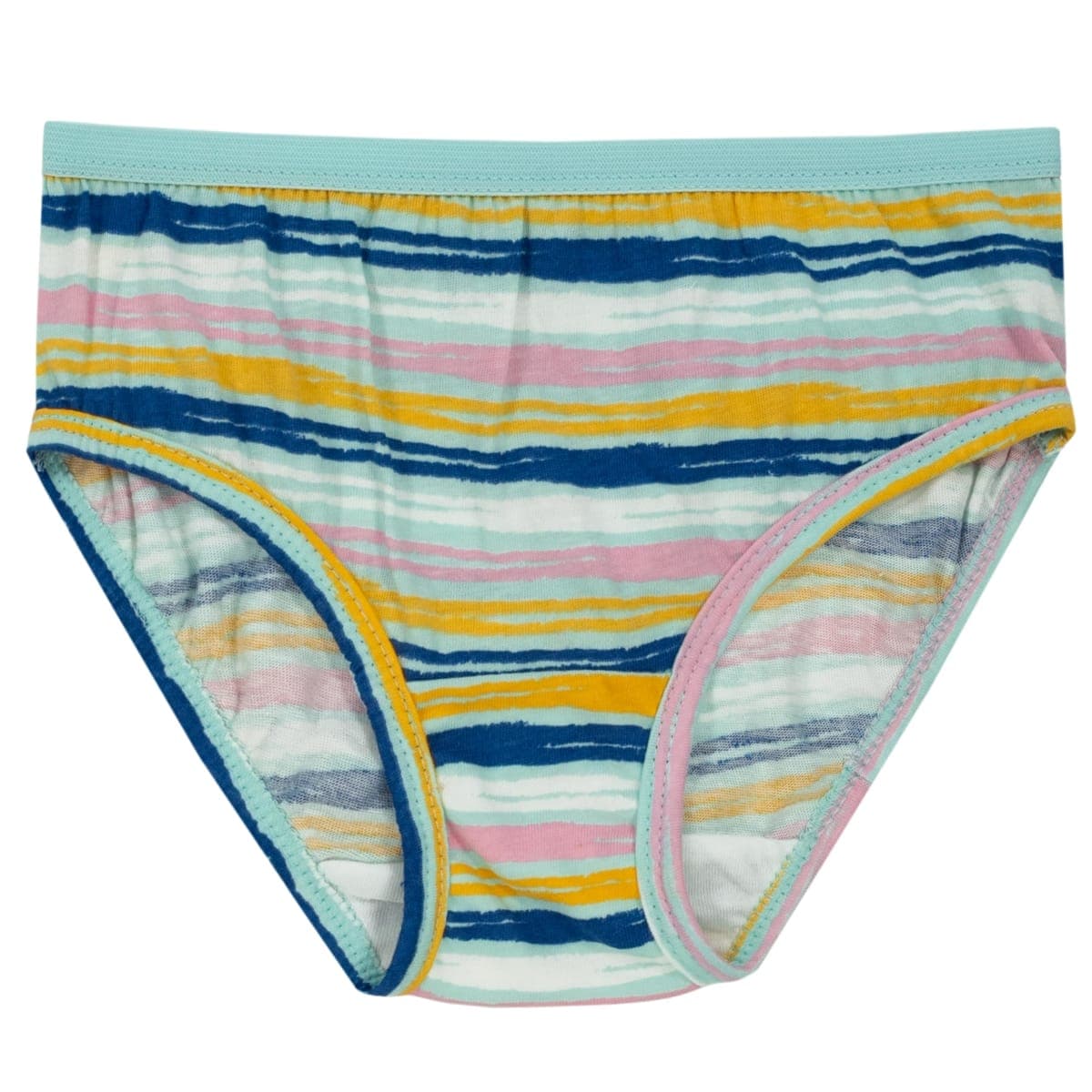 Fruit of the Loom Girls' Cotton Brief Underwear, Multipack, Brief - 20 Pack - White/Stripes/Animal Print, 6 thumbnail 5