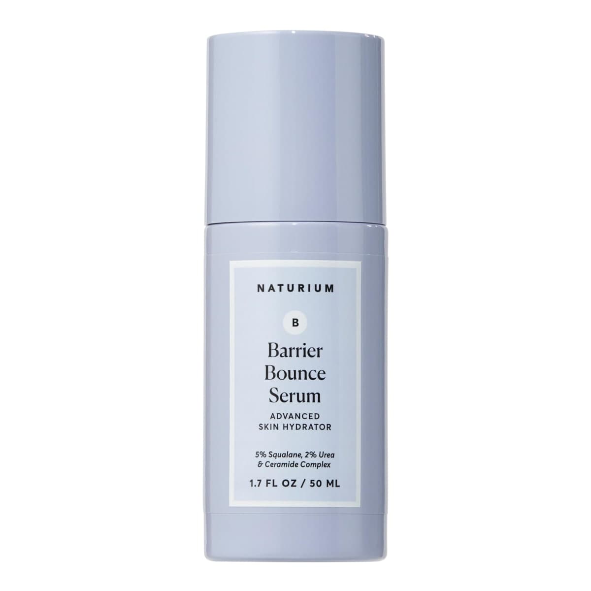 Naturium Barrier Bounce Serum, Plumps & Hydrates Face, Neck & Chest, Hydration Booster & Skin Care with Squalene & Ceramide Complex, 1.7 fl oz