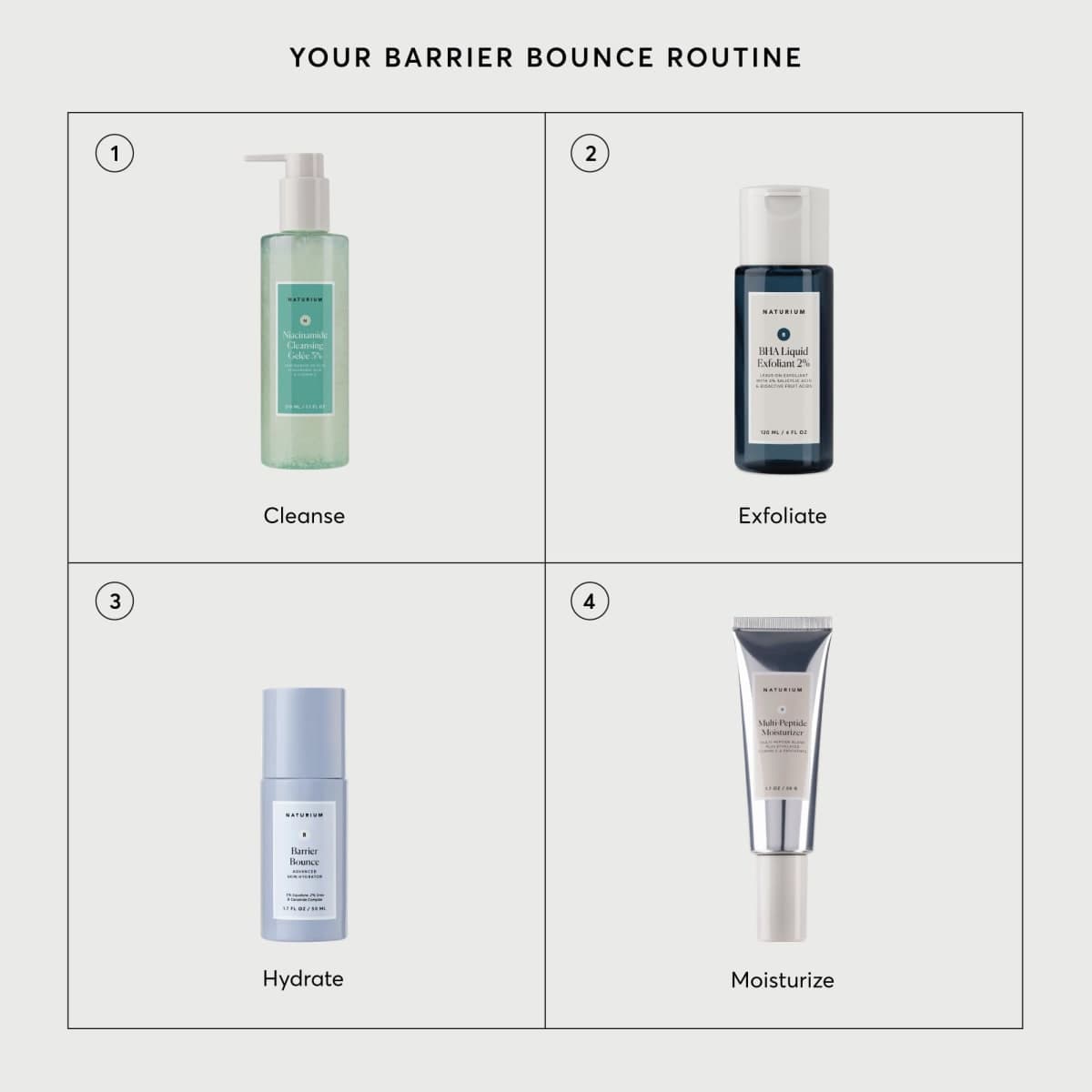 Naturium Barrier Bounce Serum, Plumps & Hydrates Face, Neck & Chest, Hydration Booster & Skin Care with Squalene & Ceramide Complex, 1.7 fl oz thumbnail 5