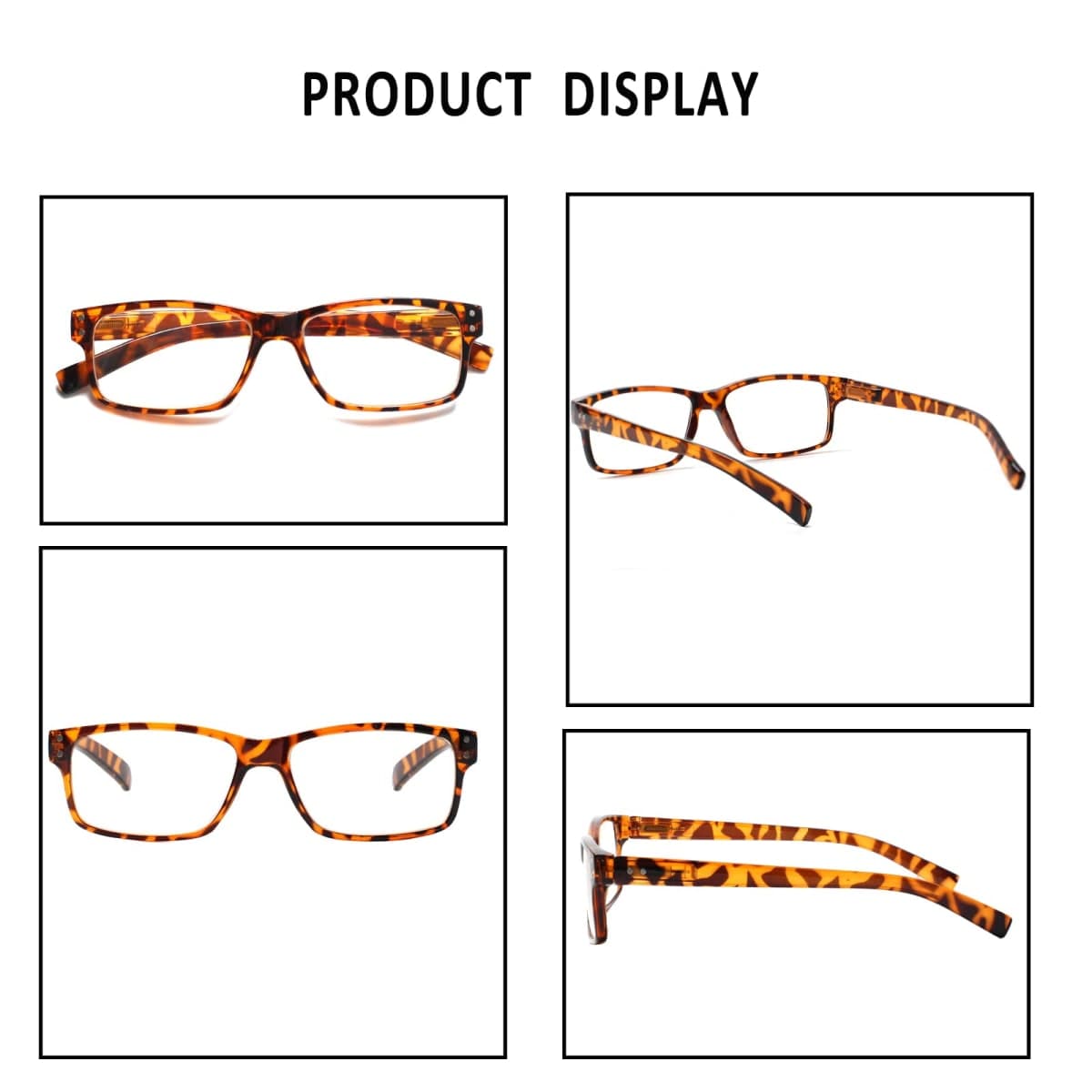 NORPERWIS Reading Glasses 5 Pairs Quality Readers Spring Hinge Glasses for Reading for Men and Women (5 Pack Mix Color -2, 3.50) thumbnail 4