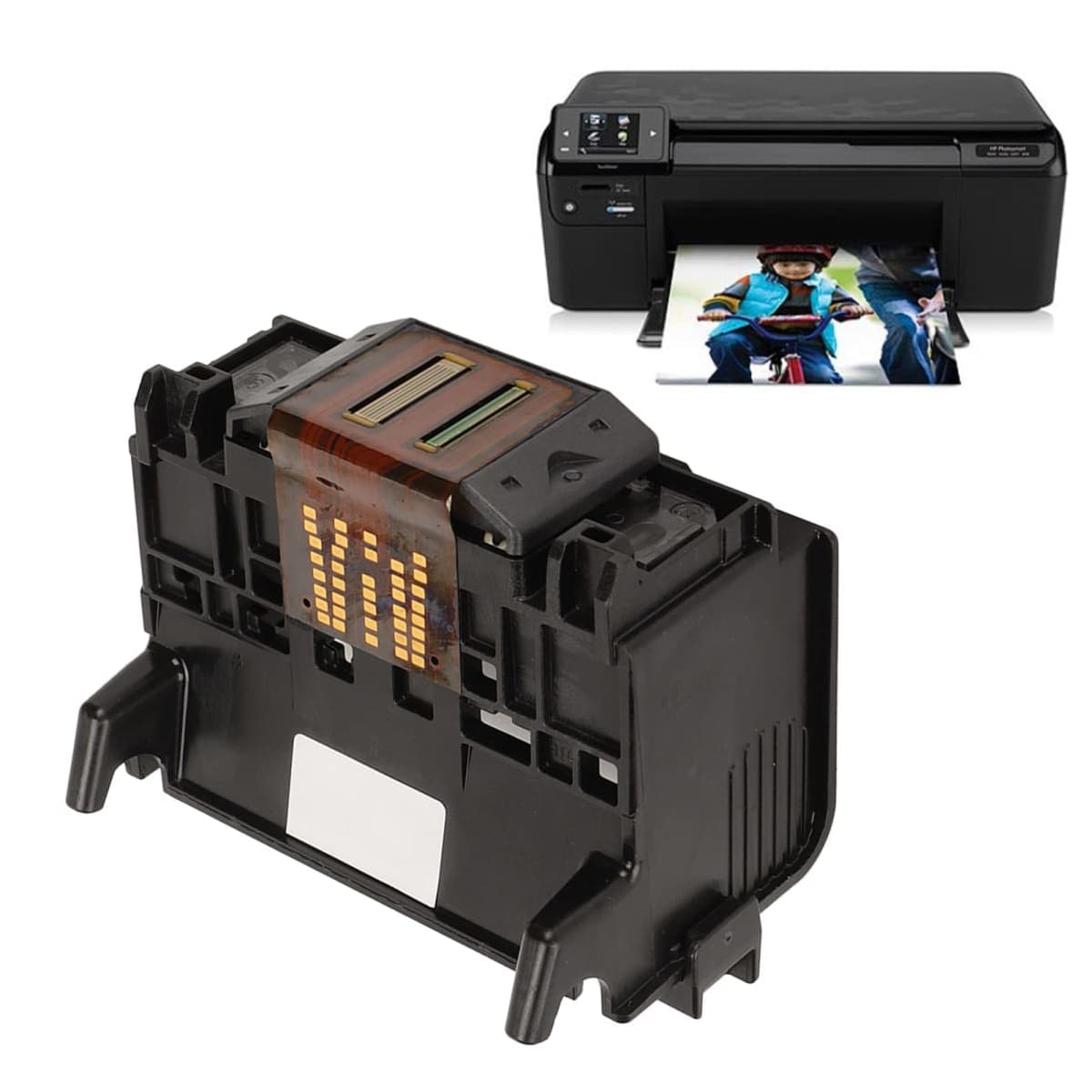 Print Head for B209a Printhead Replacement,Print Head for B210a for B209a,Print Head ABS Printhead Replacement Kit for Photosmart for B110a for B209a for B210a for B1 Printer thumbnail 4